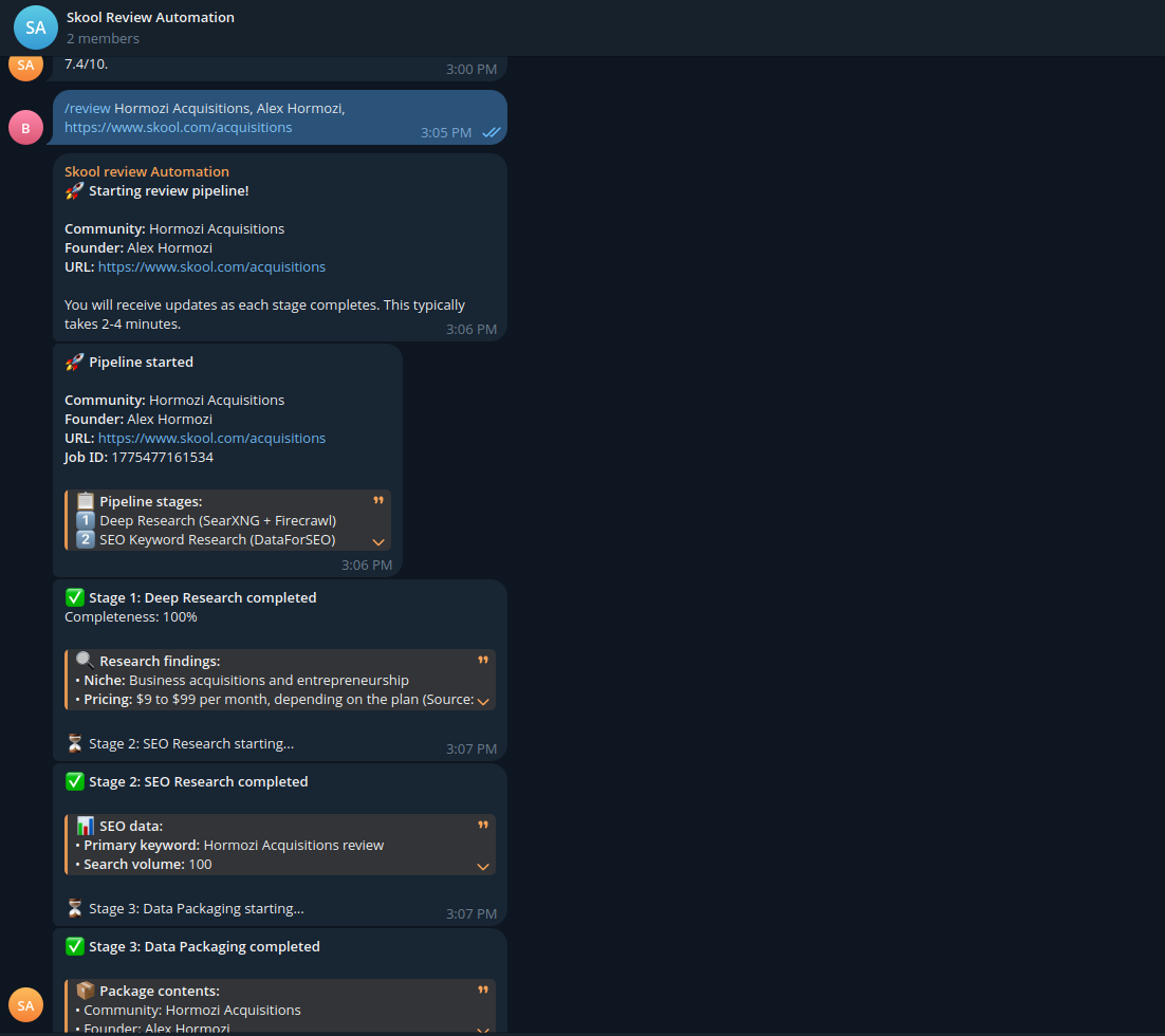 n8n Content Pipeline — Topic to Published SEO Article in Under 4 Minutes – screenshot 5