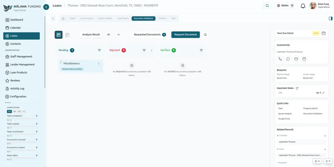 AI Underwriter: Real Estate Lending Platform, screenshot 2 of 5