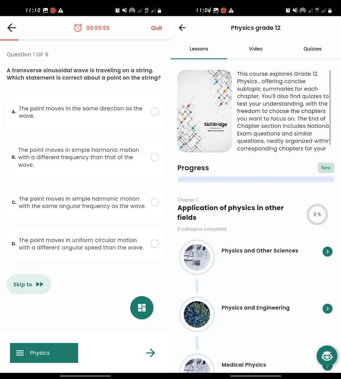 SkillBridge — AI-Powered Exam Prep App – screenshot 2