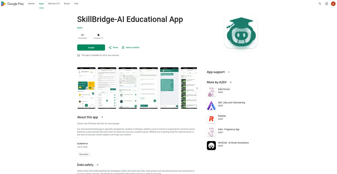 SkillBridge: AI-Powered Exam Prep App, screenshot 5 of 5